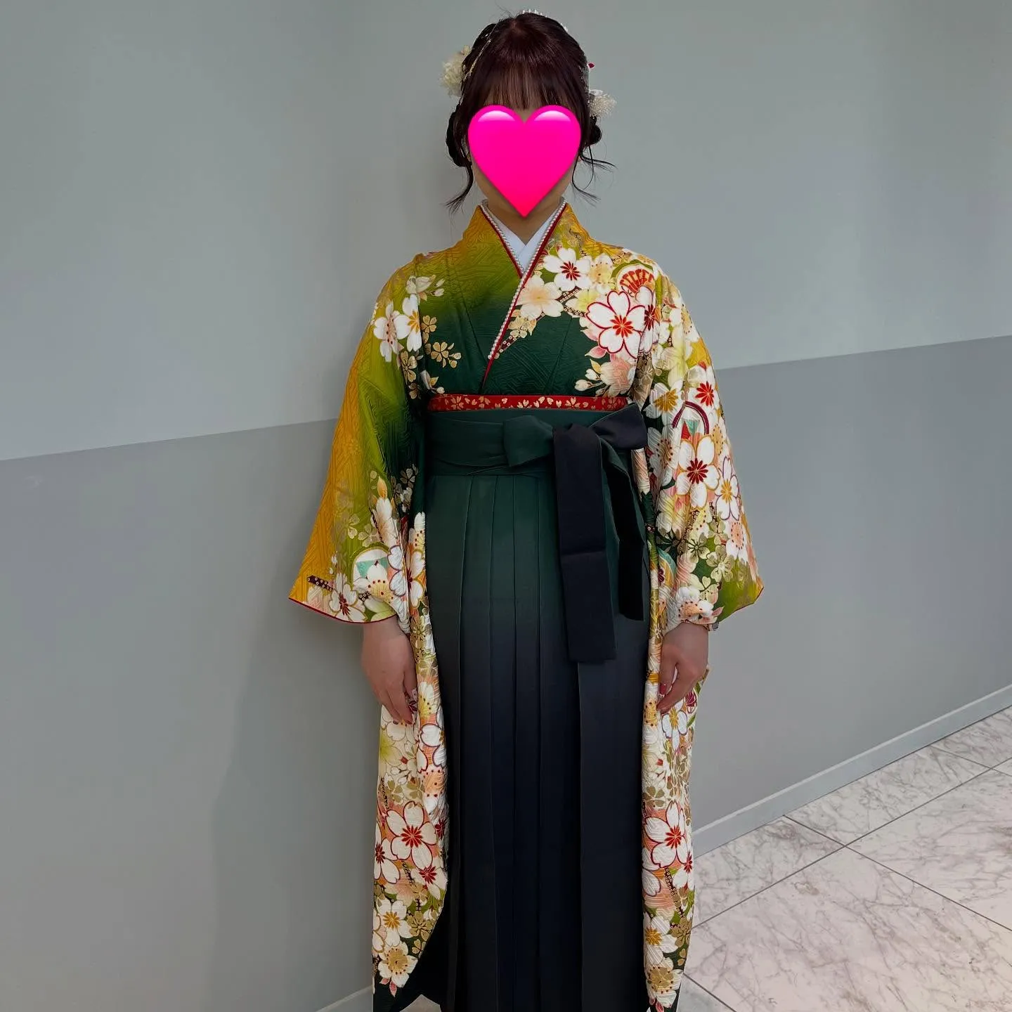 卒業式の袴着付とヘアセットご予約承り中です👘