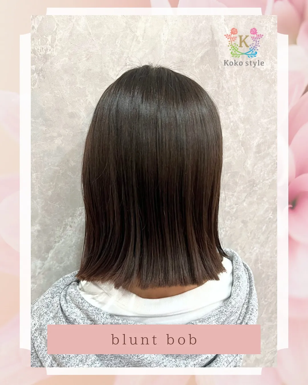 【切りっぱなしボブ✨】