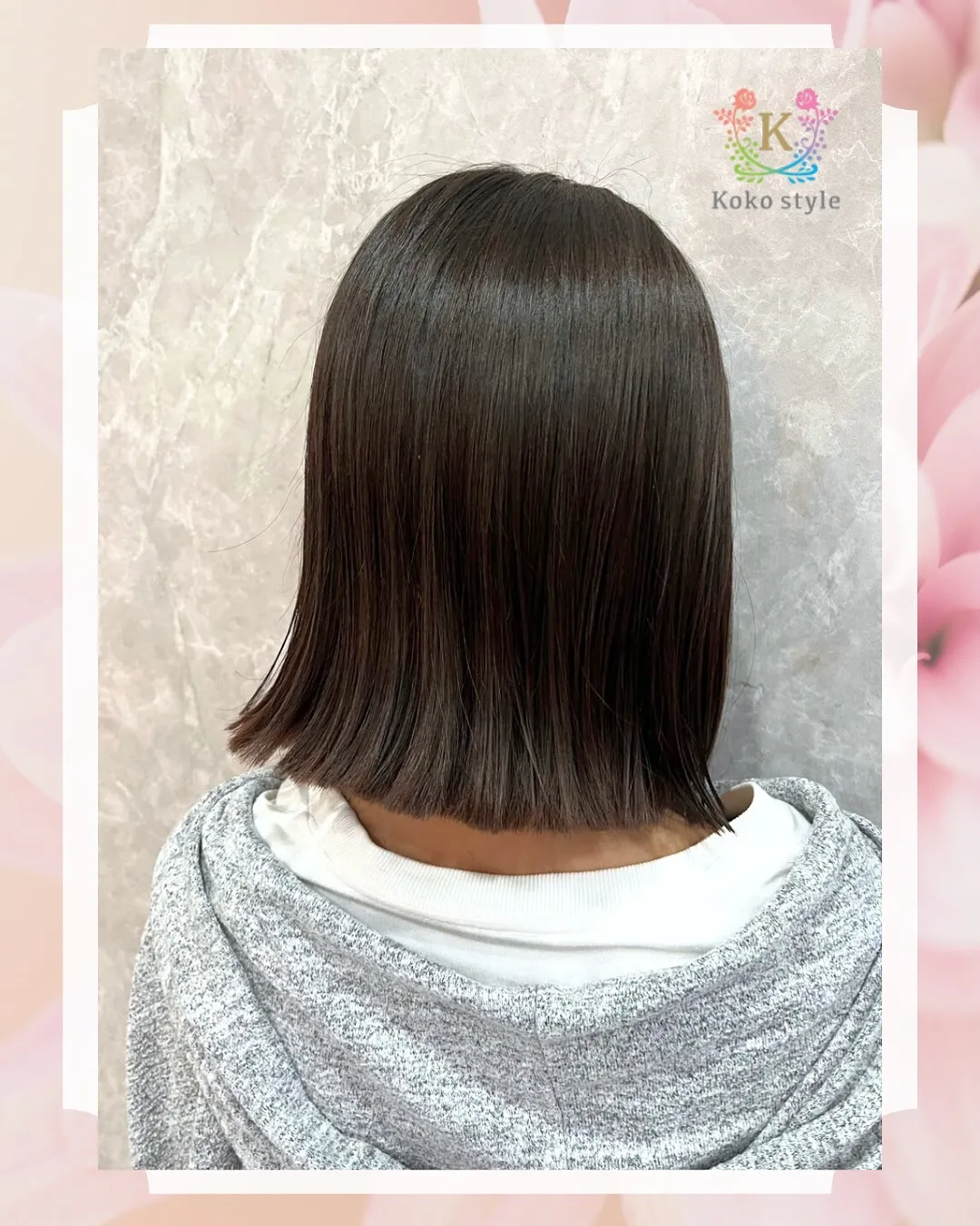 【切りっぱなしボブ✨】