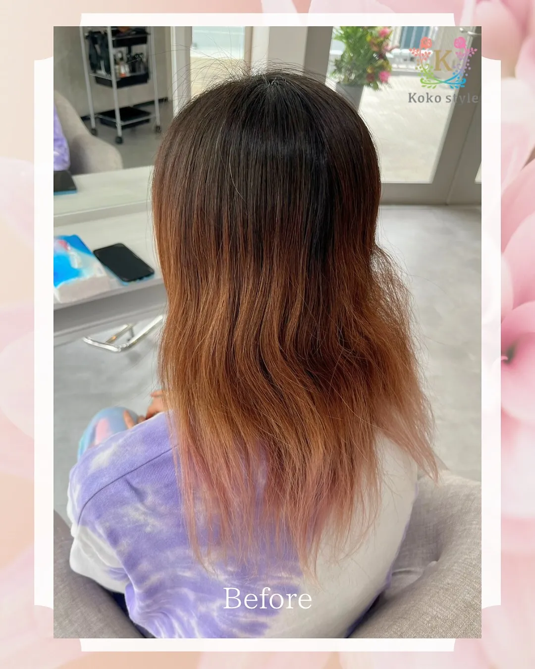 【青メッシュ💙青髪🟦】