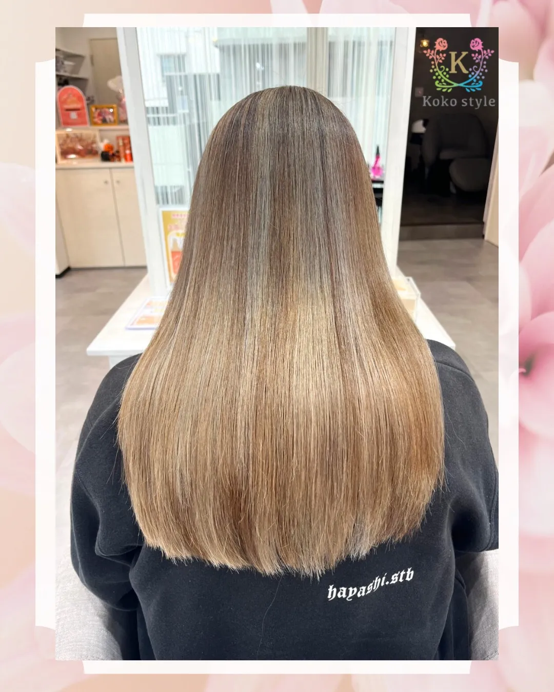 ハイライト✖️ハイトーンカラー