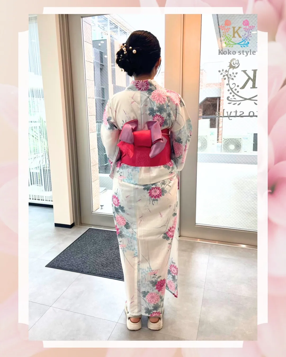 浴衣着付➕ヘアセット 