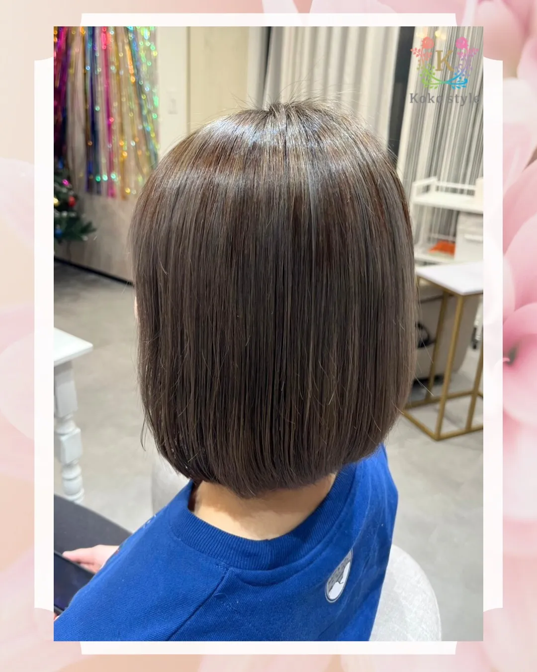 グレー🩶✖️極細ハイライト