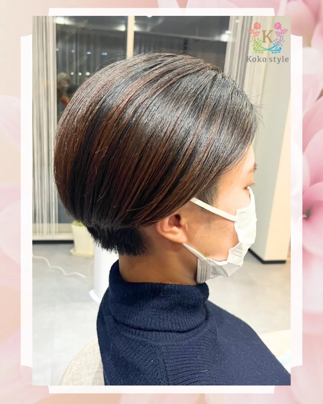 海外系のクールなツーブロックショート✨